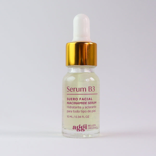 Serum aclarante B3 Niacinamida + Ácido hialurónico