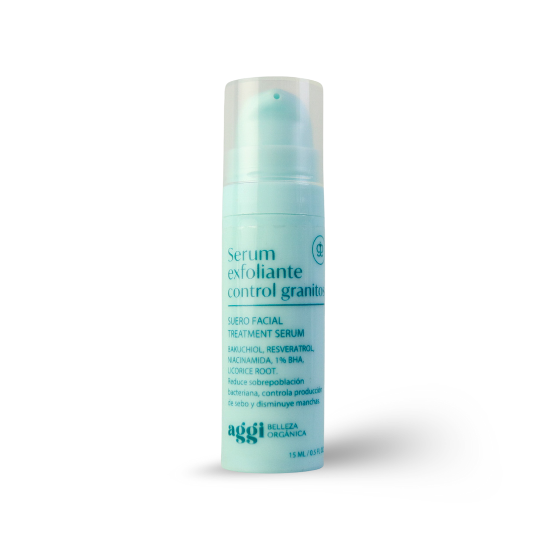 Serum exfoliante control granitos Bakuchiol + BHA