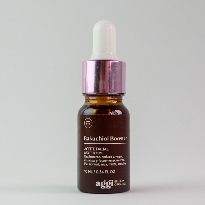 Aceite facial antiedad reafirmante Bakuchiol Booster