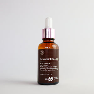 Aceite facial antiedad reafirmante Bakuchiol Booster