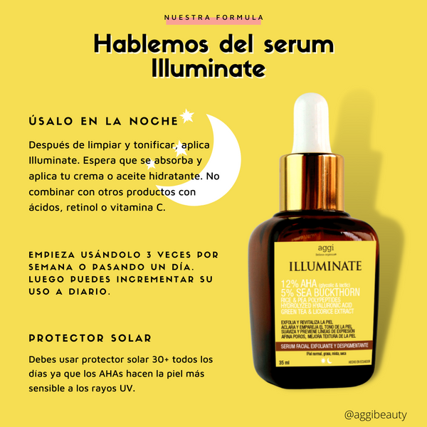 Serum Despigmentante y exfoliante (resurfacing) Illuminate