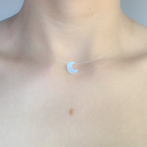 Moon Necklace mother of pearl