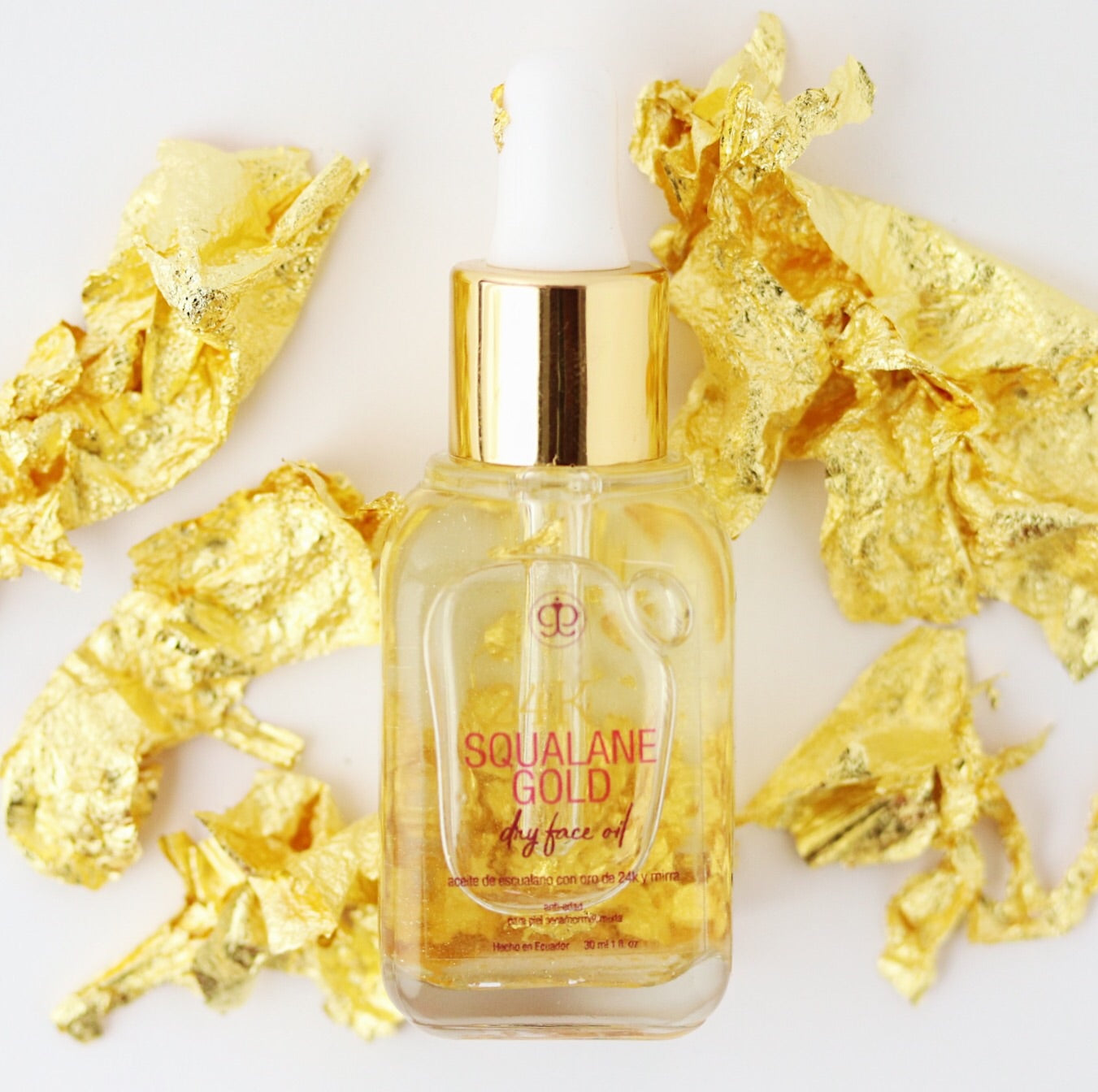 Squalane 24K Gold - Aceite facial de oro y mirra